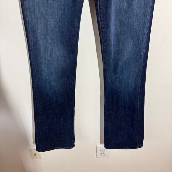 J. Brand Slim Boot Jeans Women 27 Blue Dark Wash Classic Cotton Capsule USA - Picture 5 of 10